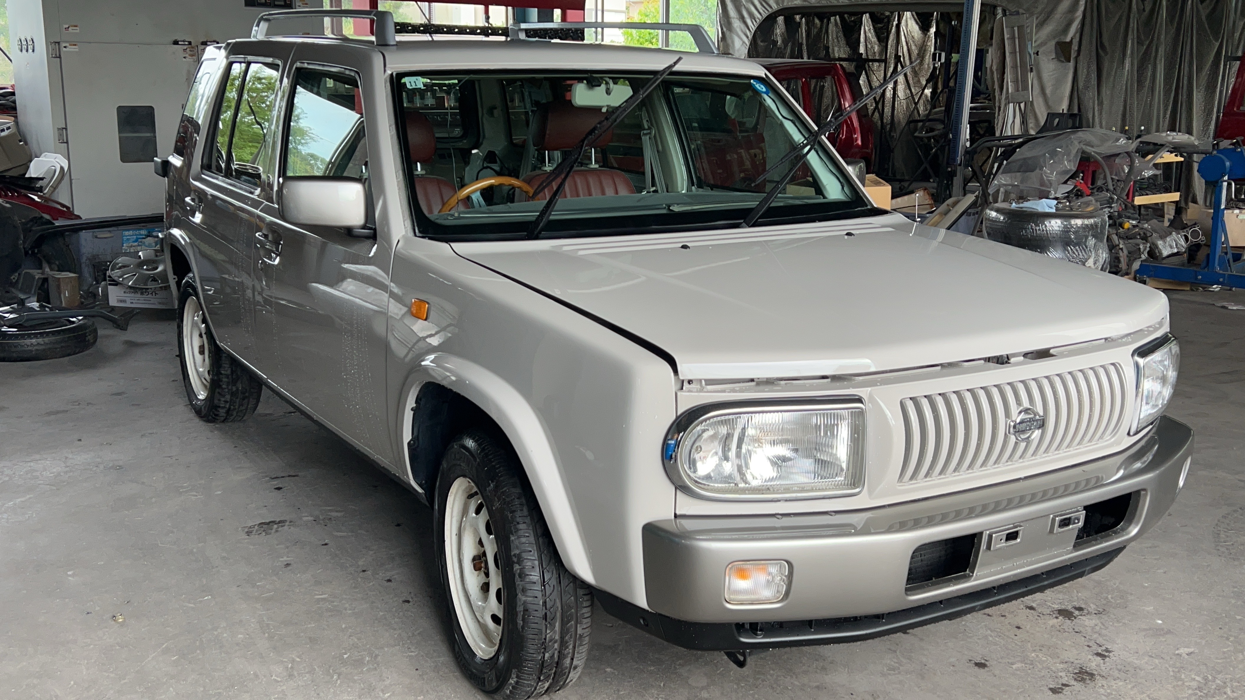 Custom Nissan Rasheen built by Rasheenkan for a customer in Okayama, Japan