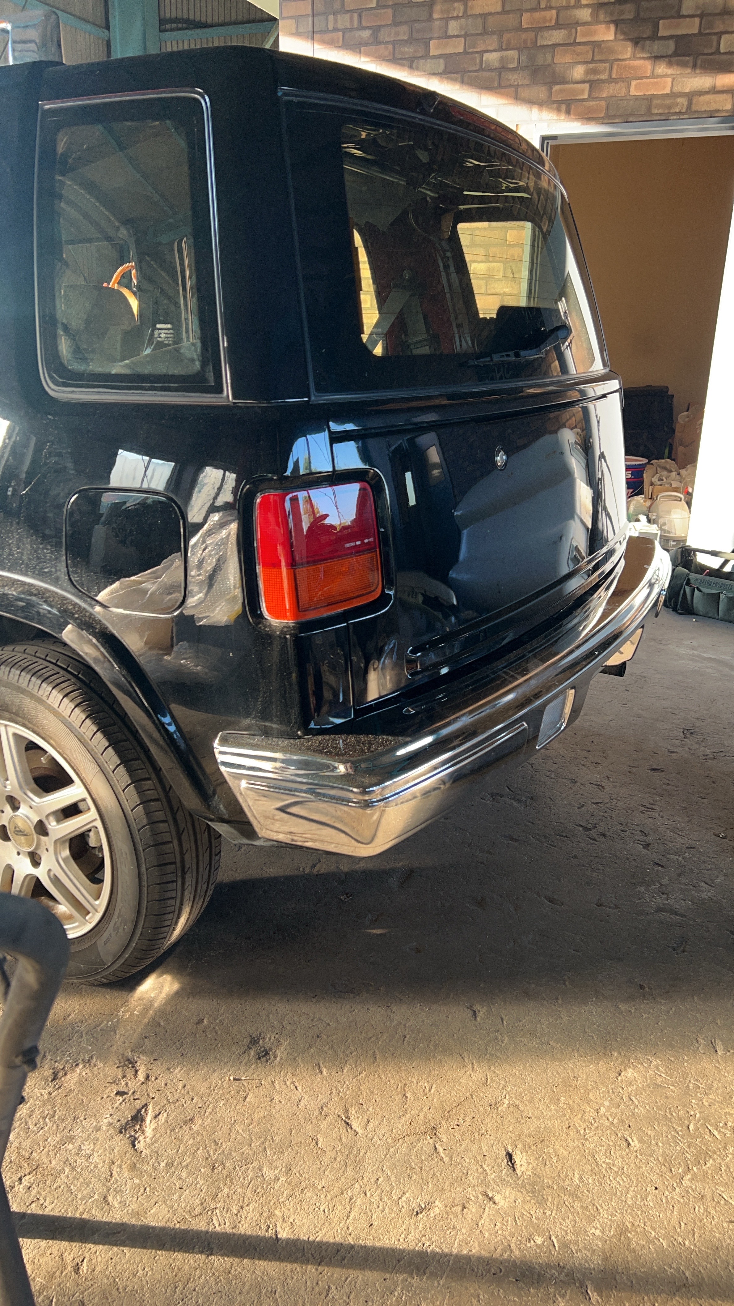 Rear view