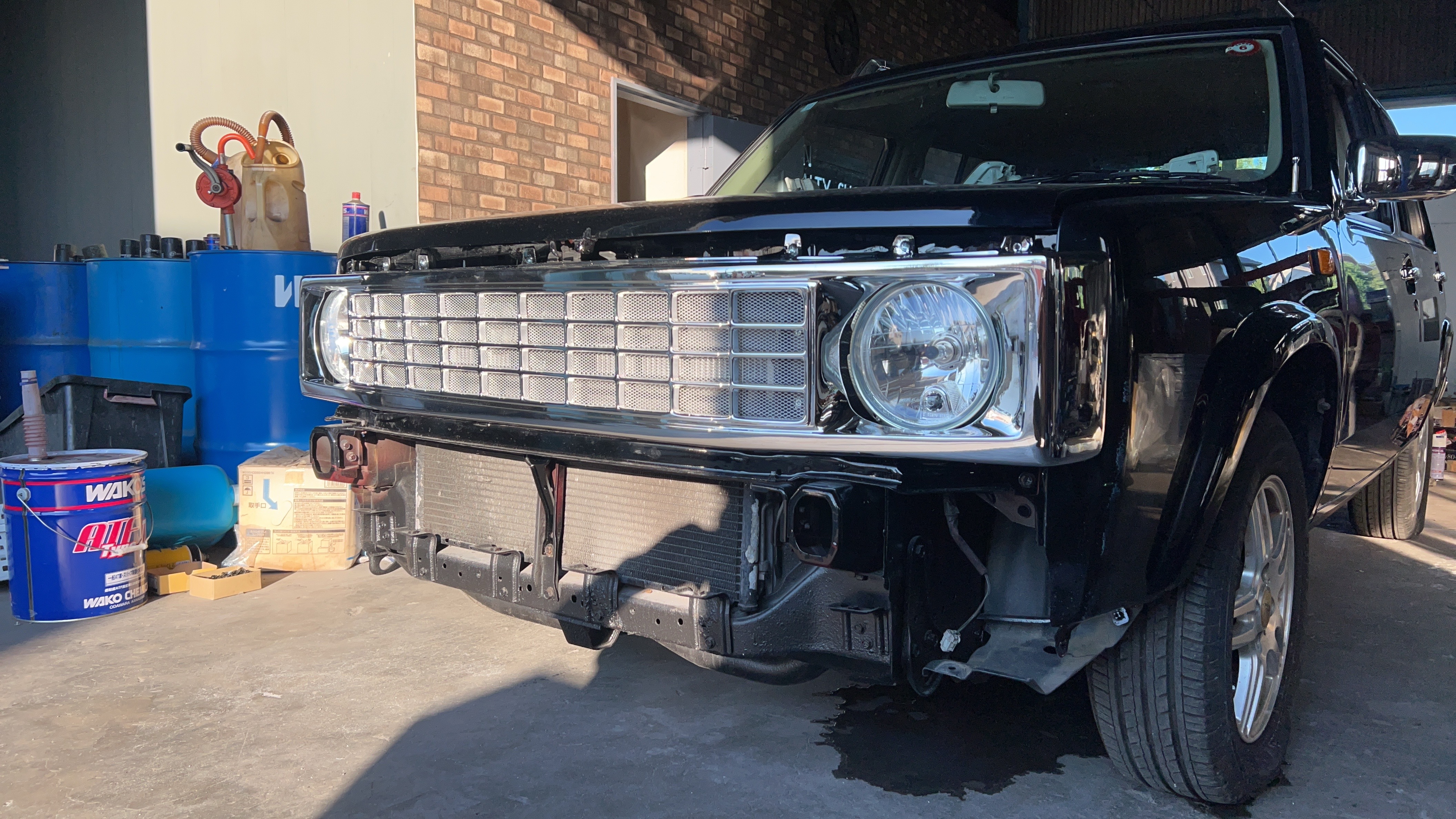 Work in Progress: Black Nissan Rasheen Custom Build for a Client in Kyoto