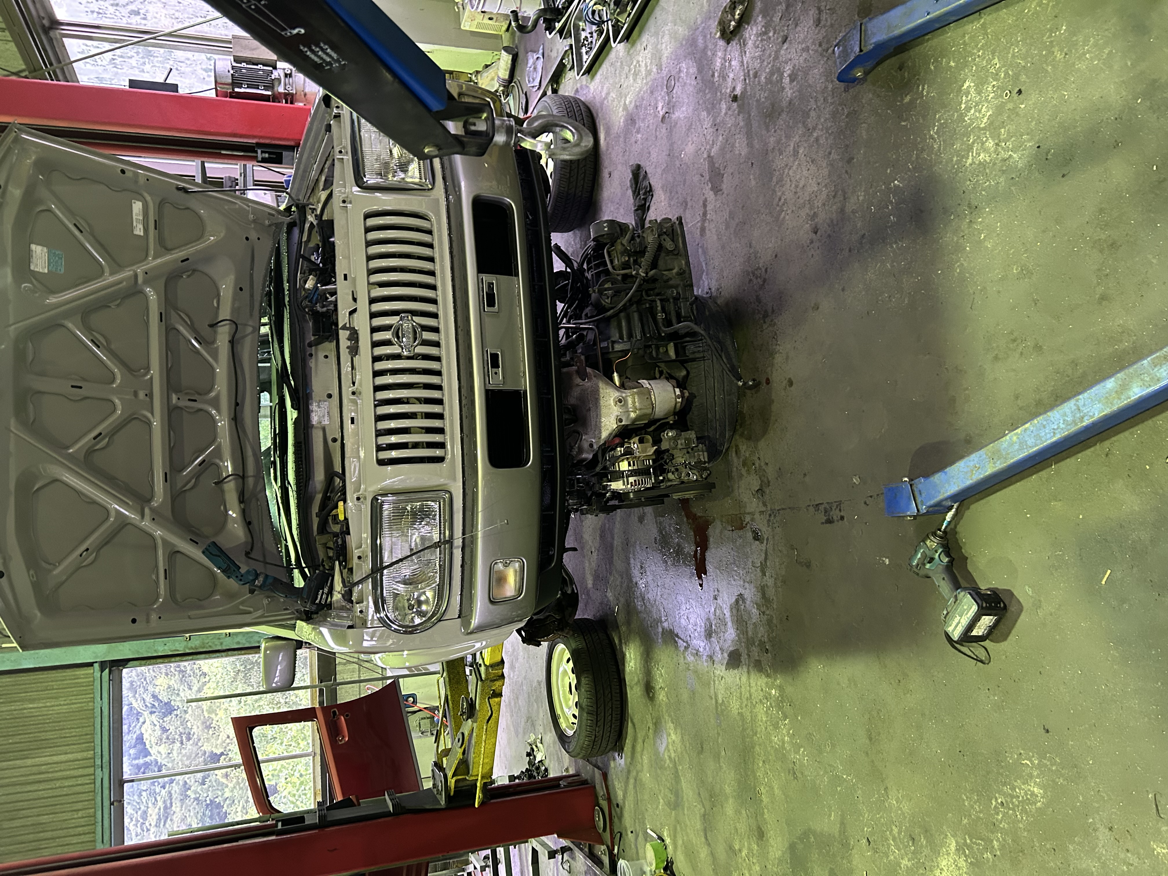 Nissan Rasheen Engine Maintenance for an Okayama Customer