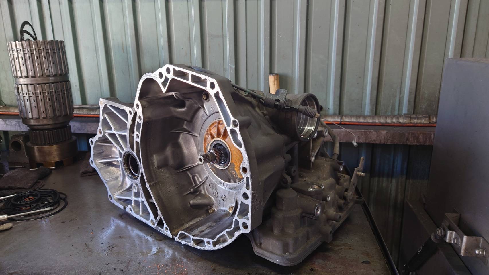 Inside a Nissan Rasheen Automatic Transmission Overhaul